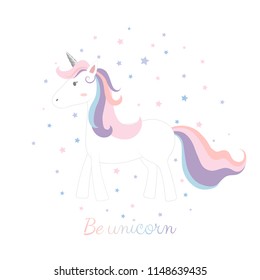 Cute Unicorn Princess, Magic creature.