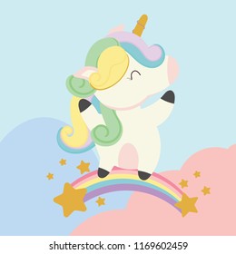 cute unicorn vector.