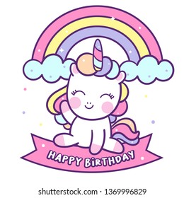 Unicornio Feliz Cumpleanos Imagenes Fotos De Stock Y Vectores Shutterstock