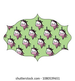cute unicorns design