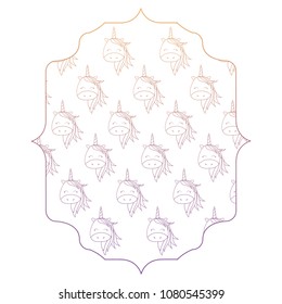 cute unicorns design