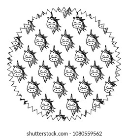 cute unicorns design