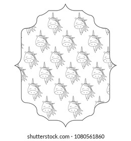 cute unicorns design