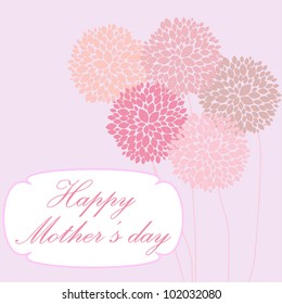 Cute unique floral card