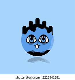 cute and unique happy character