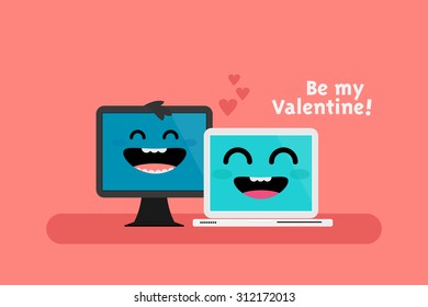 Cute Valentine card 