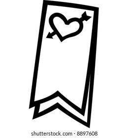 Cute Valentine cartoon.