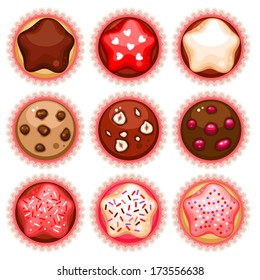 Cute Valentine cupcakes