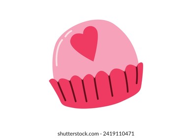 Cute Valentine Day Sticker Design