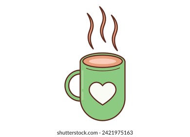 Cute Valentine Day Sticker Design
