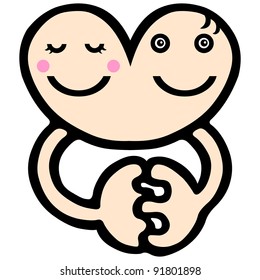 Cute Valentine icon