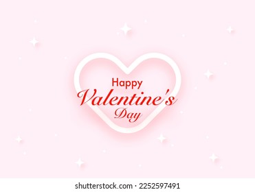 el fondo del día de San Valentín lindo con el corazón suave