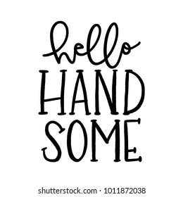 Cute Valentine's day lettering composition. Lovely and simple design.