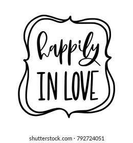 Cute Valentine's day lettering composition. Lovely and simple design.