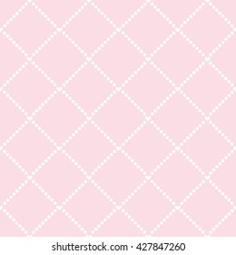 Cute valentine's seamless pattern with hearts

