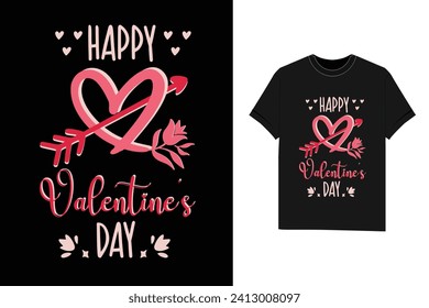 cute valentines t shirts typography design, romantic trendy t shirts vector design