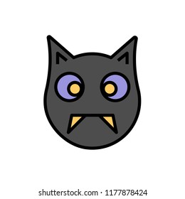 cute vampire bat icon