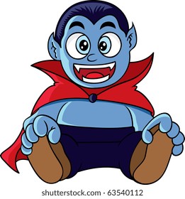 cute vampire cartoon