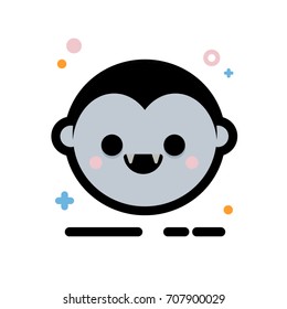 Cute vampire icon