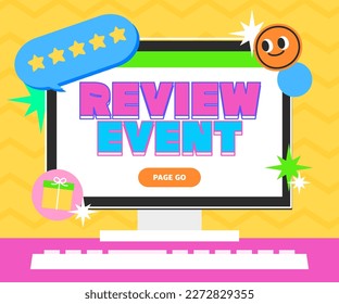 Plantilla de eventos de compras variados y personalizados
