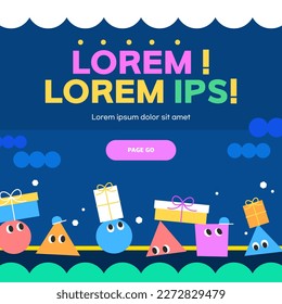 Plantilla de eventos de compras variados y personalizados
