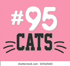 cute varsity slogan print 