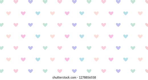 Cute vector background with sweet hearts. Romantic pattern for marriage gifts, congratulations, valentine's day