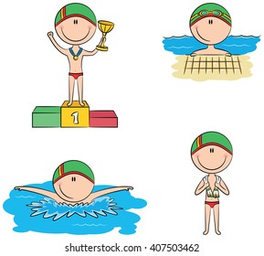 Cartoon Swimming Pool Images, Stock Photos & Vectors  Shutterstock