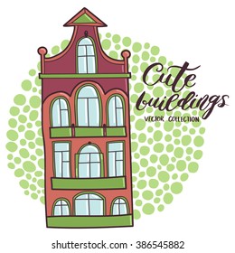 Cute vector building