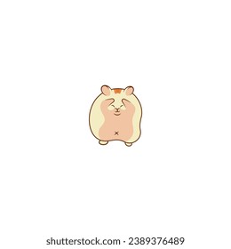 cute vector capybara with sunglasses drawing