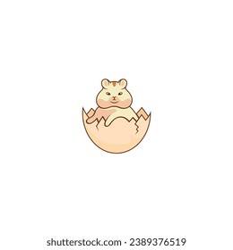 cute vector capybara with sunglasses pet