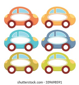 Cute vector cars