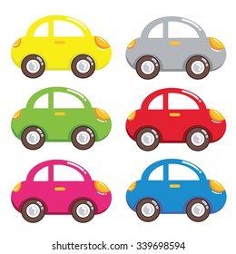 Cute vector cars