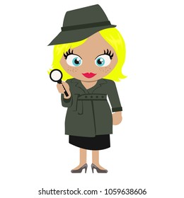 Female Detective Images, Stock Photos & Vectors | Shutterstock