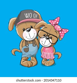 Cute-Vektorkatzenlogo-Vorlage