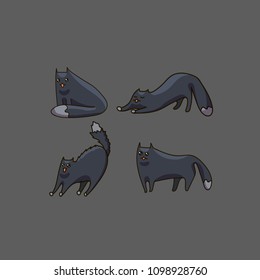 Cute vector cats