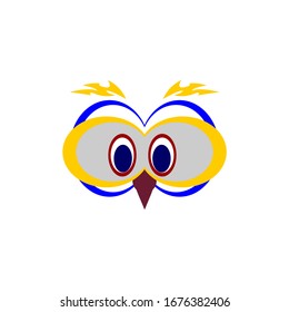 Cute Vector Collection of Bright Owls
