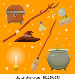 Cute vector collection for halloween party
