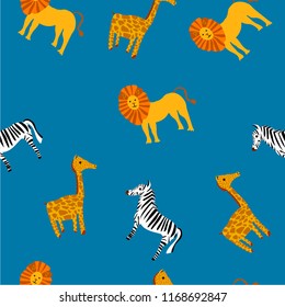 Cute vector color pattern for illustration and textile