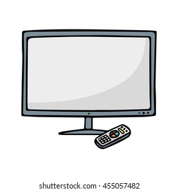 3,829 Flat screen tv drawing Images, Stock Photos & Vectors | Shutterstock