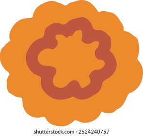 lindo Vector ilustración plana de la celebración de Navidad muñeco de nieve de Santa Claus, diseño de patrón sin fisuras	