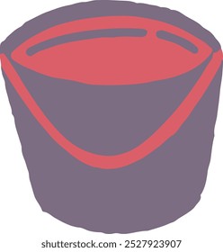 Linda ilustración plana de Vector de colorido partido de la piscina de verano, diseño de patrón sin fisuras