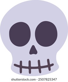 cute vector, flat illustration style of purple Halloween event day, seamless pattern for wallpaper design