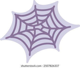 cute vector, flat illustration style of purple Halloween event day, seamless pattern for wallpaper design