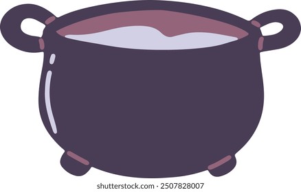 cute vector, flat illustration style of purple Halloween event day, seamless pattern for wallpaper design