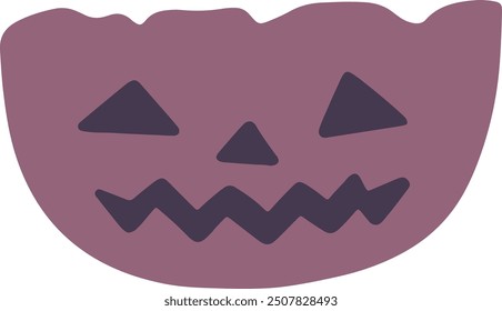 cute vector, flat illustration style of purple Halloween event day, seamless pattern for wallpaper design