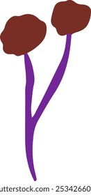 cute vector illustration of clip rt bouquet colorful flower asset