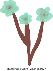 cute vector illustration of clip rt bouquet colorful flower asset