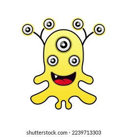 cute vector illustration design mascot 