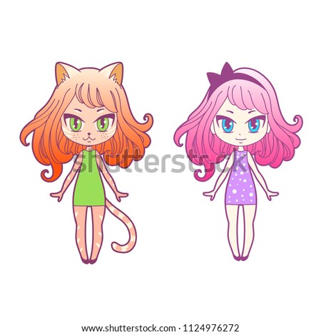 vetor stock de cute